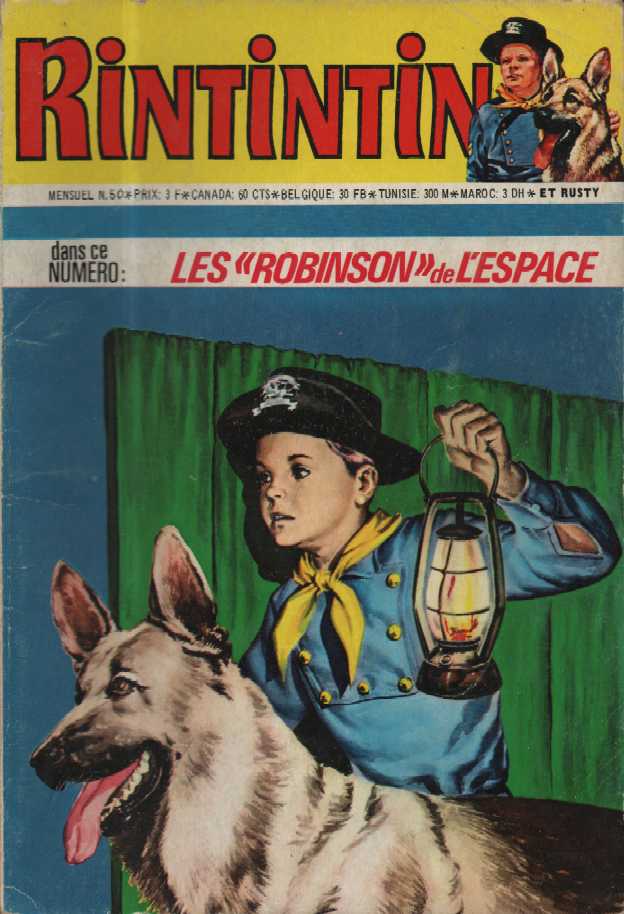 Scan de la Couverture Rintintin Rusty n 50